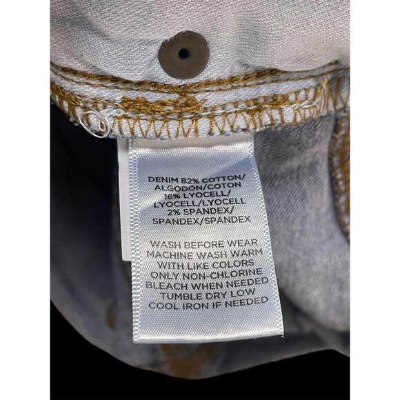 Ann Taylor LOFT Skinny Crop Denim Jeans Women Size 25|0 - Picture 5 of 10